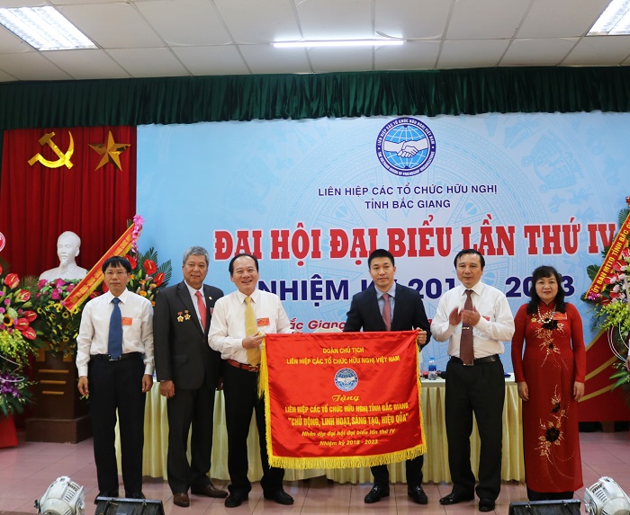 Đại hội đại biểu Liên hiệp các tổ chức hữu nghị tỉnh Bắc Giang  lần thứ IV (nhiệm kỳ 2018 – 2023)